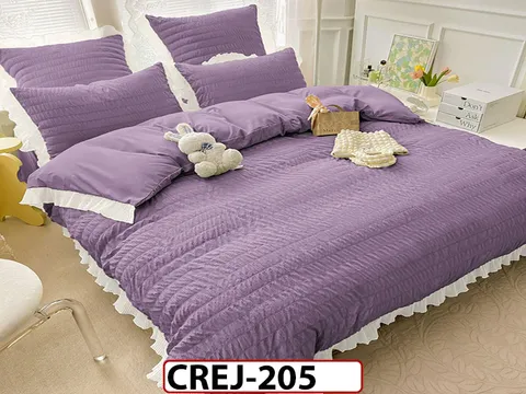 Lenjerie din Finet 6 piese Creponata - CREJ205