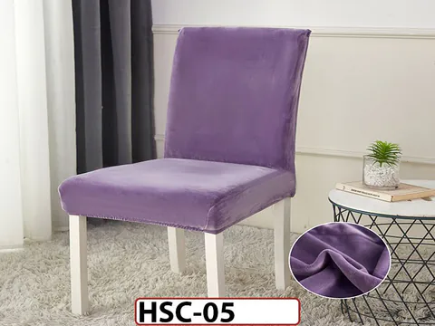 Set 6 Huse Scaune, Catifea - HSC05