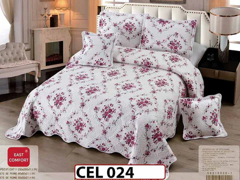 Cuvertura cu 5 piese din BUMBAC FINETAT CEL024