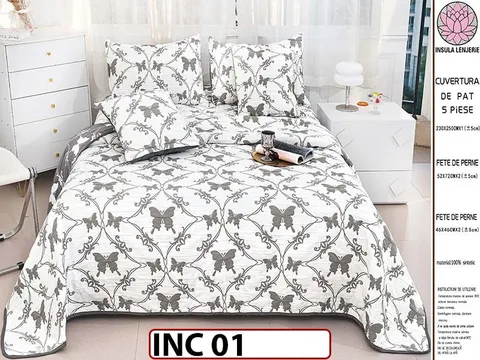 Cuvertura cu 5 piese din In - INC01