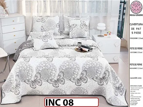 Cuvertura cu 5 piese din In - INC08