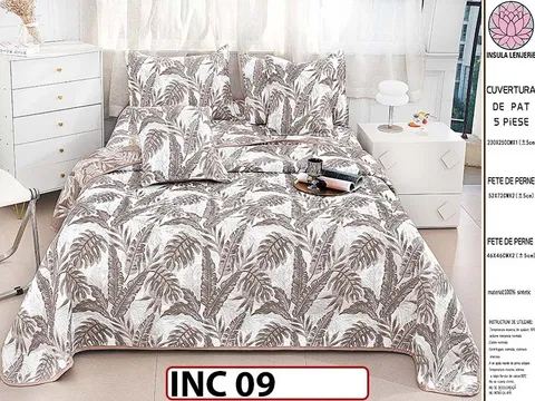 Cuvertura cu 5 piese din In - INC09
