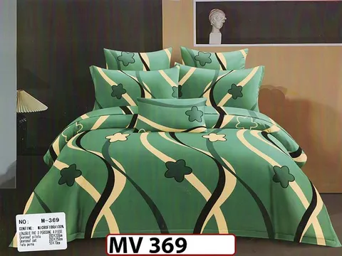 Lenjerie din bumbac Satinat 4 piese Casa New Concept - MV369