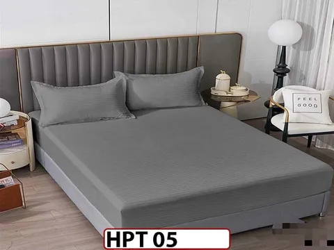 Husa de Pat din Damasc + 2 Fete de Perne - Saltea 180x200 - Pat 2 Persoane - HPT05