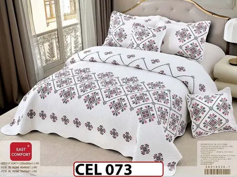 Cuvertura cu 5 piese din BUMBAC 100% - CEL073