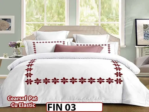 Lenjerie din Finet Elegant 4 piese cu elastic - FIN 03