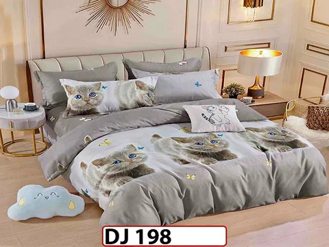 Lenjerie din finet 4 piese o persoana Cod - DJ198