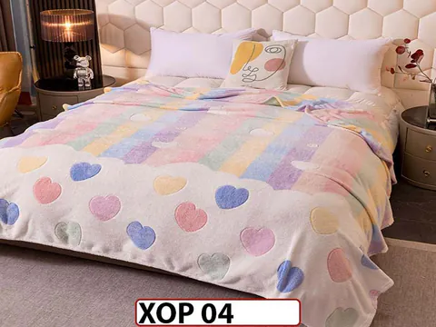 Patura Pufoasa Cocolino pentru pat dublu - XOP04