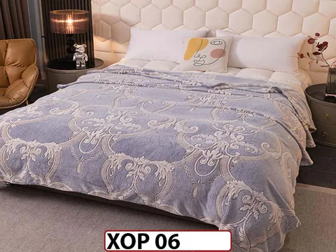 Patura Pufoasa Cocolino pentru pat dublu - XOP06