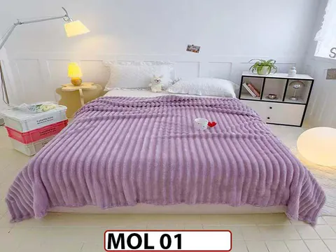 Patura Pufoasa Cocolino pentru pat dublu - MOL 01