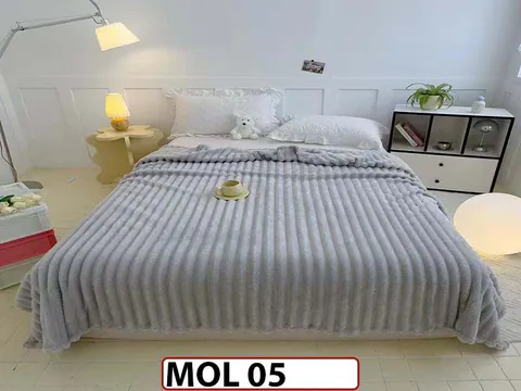 Patura Pufoasa Cocolino pentru pat dublu - MOL 05