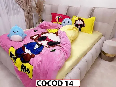 Lenjerie Cocolino cu 4 Piese pentru Doua Persoane - COCOD 14