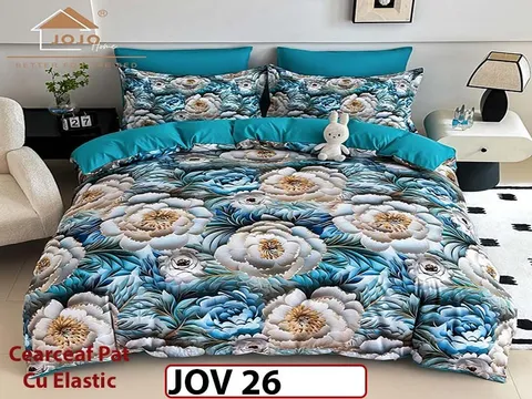 Lenjerie 5D din Finet 6 piese cu Elastic - JOV 26