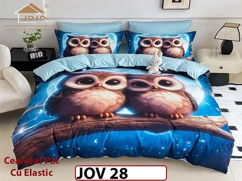 Lenjerie 5D din Finet 6 piese cu Elastic - JOV 28