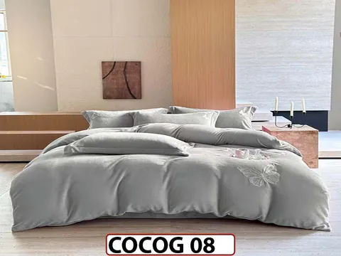 Lenjerie De Pat Cocolino de 2 Persoane cu 4 piese - COCOG 08