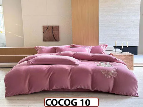 Lenjerie De Pat Cocolino de 2 Persoane cu 4 piese - COCOG 10