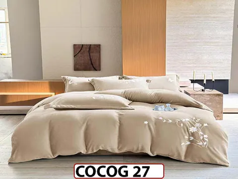 Lenjerie De Pat Cocolino de 2 Persoane cu 4 piese - COCOG 27