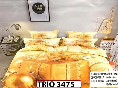 Lenjerie din finet 6 piese - TRIO3475