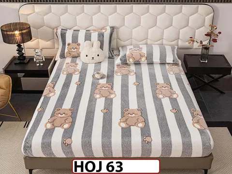 Husa de Pat + 2 Fete de Perne - Cocolino- Pat 2 Persoane - HOJ63