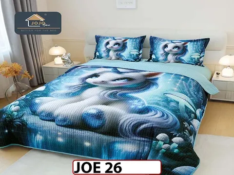 Cuvertura cu 3 piese IMPRIMATA DIGITAL - JOE 26