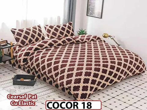 Lenjerie De Pat COCOLINO cu Elastic 4 piese - COCOR 18