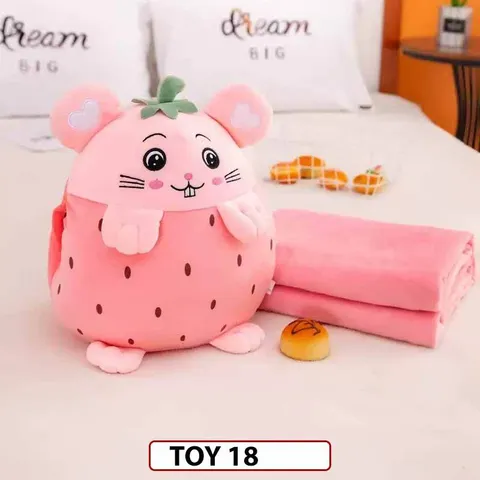 Set de Patura si Jucarie de Plus extra moale - TOY 18