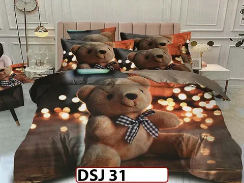 Lenjerie o persoana din Finet 4 piese - DSJ31