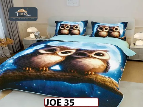 Cuvertura cu 3 piese IMPRIMATA DIGITAL - JOE 35