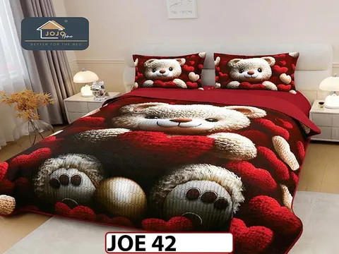 Cuvertura cu 3 piese IMPRIMATA DIGITAL - JOE 42