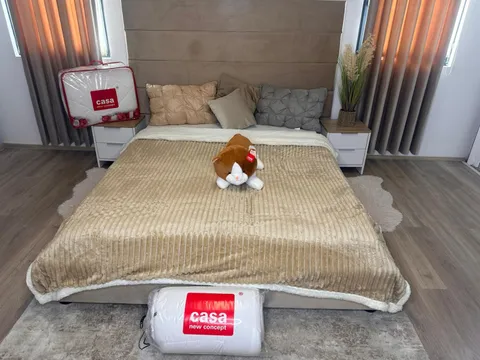 Patura Pufoasa Cocolino cu Blanita pentru pat dublu PBC42