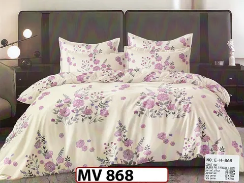 Lenjerie din bumbac Satinat 4 piese Casa New Concept - MV 868