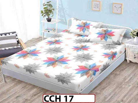 Husa de Pat din Finet + 2 Fete de Perne - Saltea 160x200 - Pat 2 Persoane - CCH 17