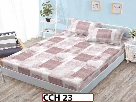 Husa de Pat din Finet + 2 Fete de Perne - Saltea 160x200 - Pat 2 Persoane - CCH 23