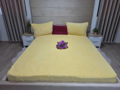 Husa de Pat + 2 Fete de Perne - Cocolino- Pat 2 Persoane - HOV16