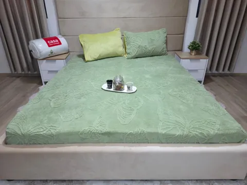 Husa de Pat + 2 Fete de Perne - Cocolino- Pat 2 Persoane - HOV08