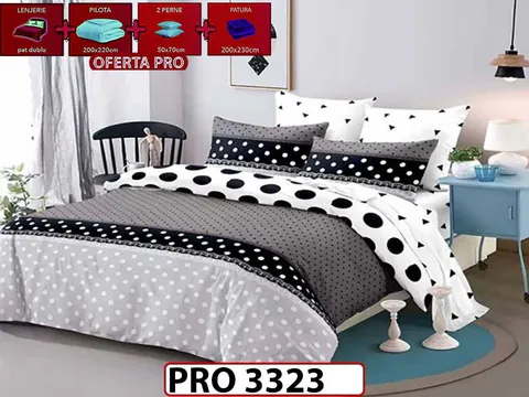 Lenjerie din finet 6 piese - PRO 3323