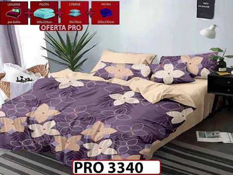 Lenjerie din finet 6 piese - PRO 3340