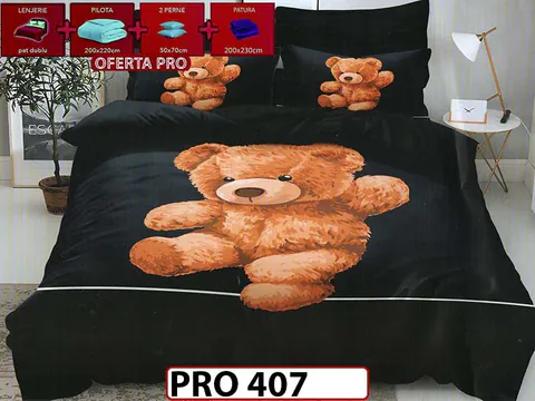 Lenjerie din finet 6 piese - PRO 407