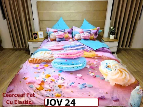 Lenjerie 5D din Finet 6 piese cu Elastic - JOV 24