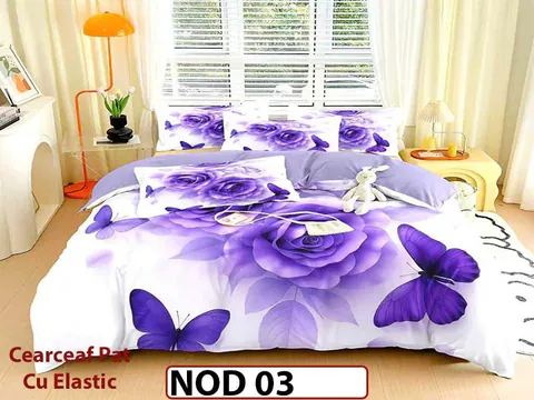 Lenjerie 5D din Finet 6 piese cu Elastic - NOD 03