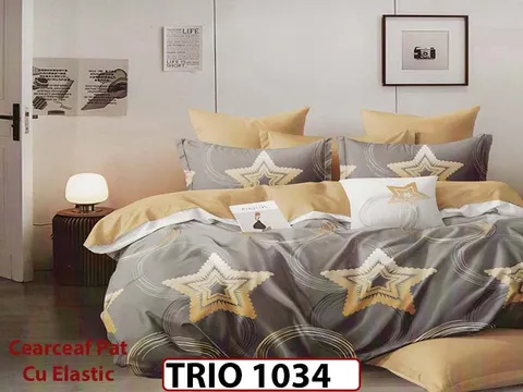 Lenjerie din finet 6 piese cu elastic - TRIO1034