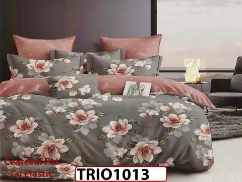 Lenjerie din finet 6 piese cu elastic - TRIO1013