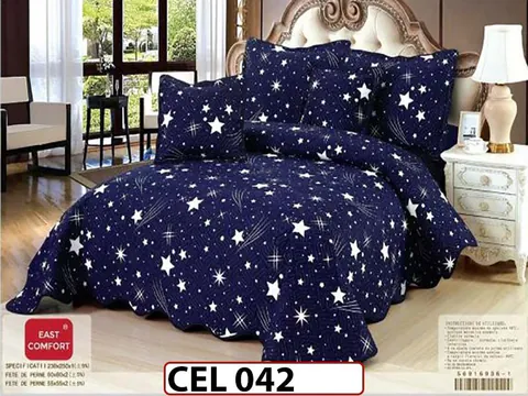 Cuvertura cu 5 piese din BUMBAC 100% - CEL042