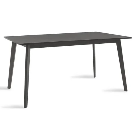 Masa de dining Benson, furnir, Gri rustic, 150x90x75 cm
