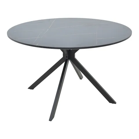 Masa Xuson, Negru, 120x120x75 cm