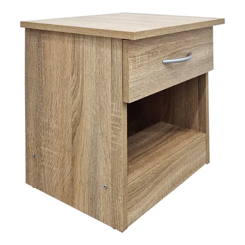 Noptieră Bedy bedside masă, alb, 40x34x42 cm
