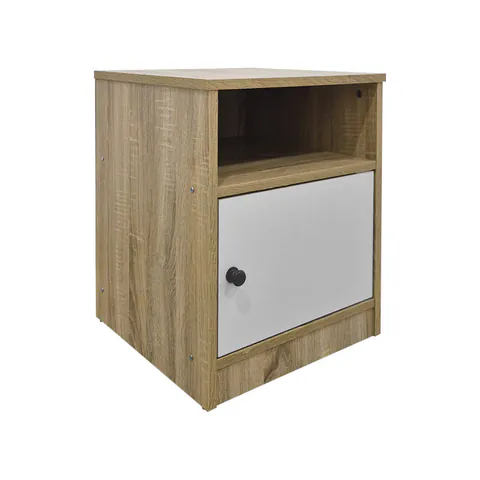 Noptieră Lenea bedside masă, antracit, 40x40x50 cm