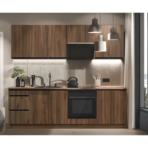 Bucătărie Completă TINA – 2.4 m Lungime, Design Modern și Funcțional