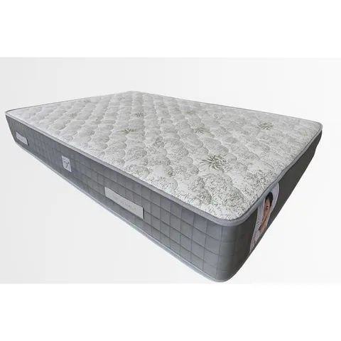 Saltea Superlux Ortopedică 140x200x26 cm, Arcuri Bonnell, Fermitate Mediu spre tare , Husă Matlasată 2 Fete: vara-iarna