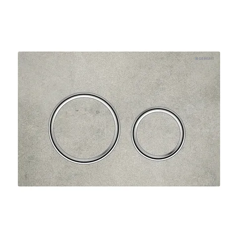 Clapetă de acționare, Geberit, Sigma21, aspect beton